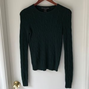 Ralph Lauren Black Label 100% Cashmere Sweater